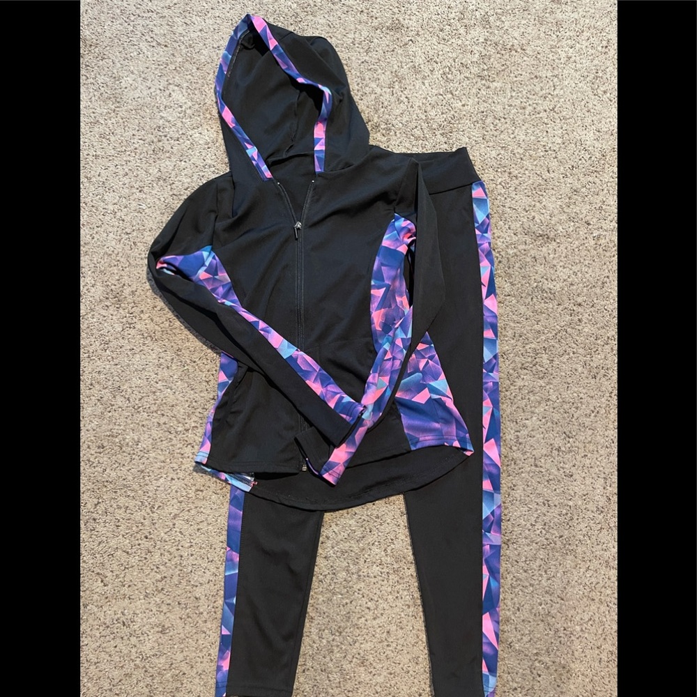 Matching “track suit”